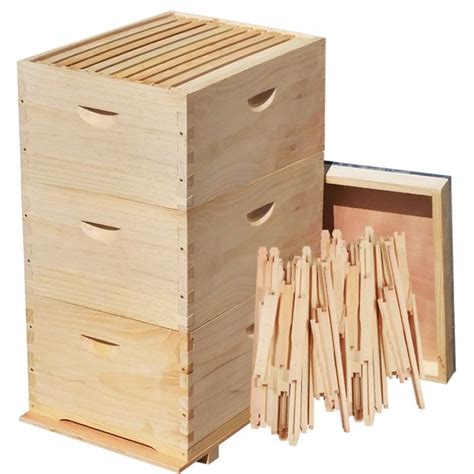 unassembled beehive frames